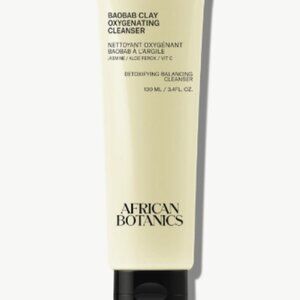 African Botanics Baobab Clay Oxygenating Cleanser NWT